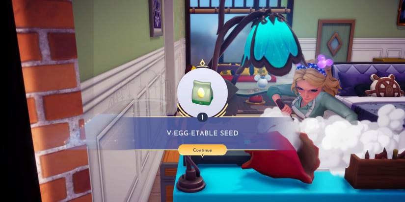 dreamlight valley spring v-egg-etable seed crafted