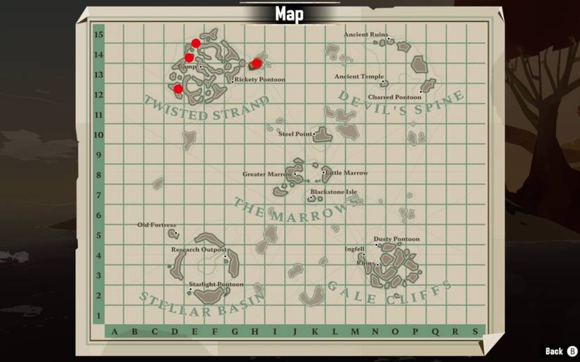 dredge dog tag map