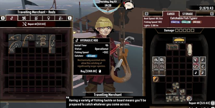 Dredge Hydraulic Rod