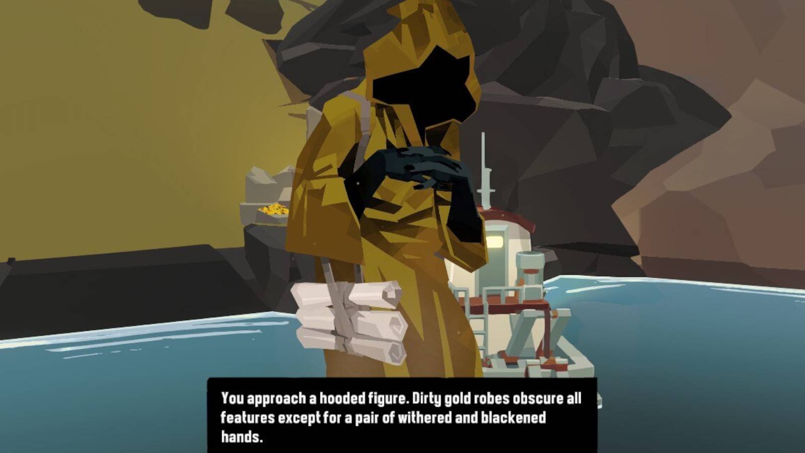 dredge figure in gold pursuit