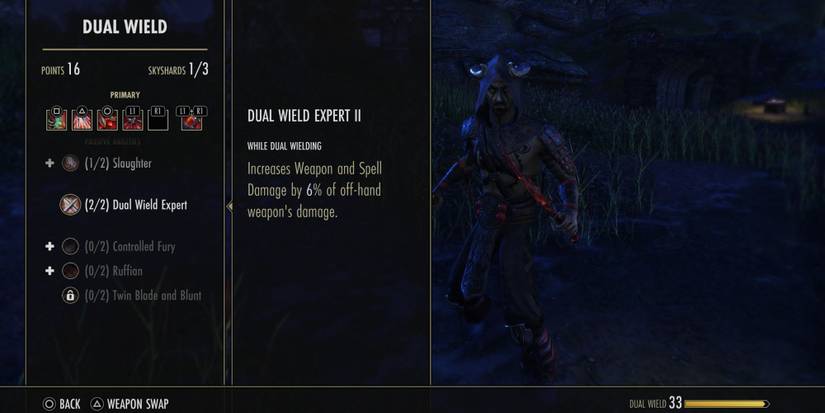 Dual-Wield Expert skill in Elder Scrolls Online