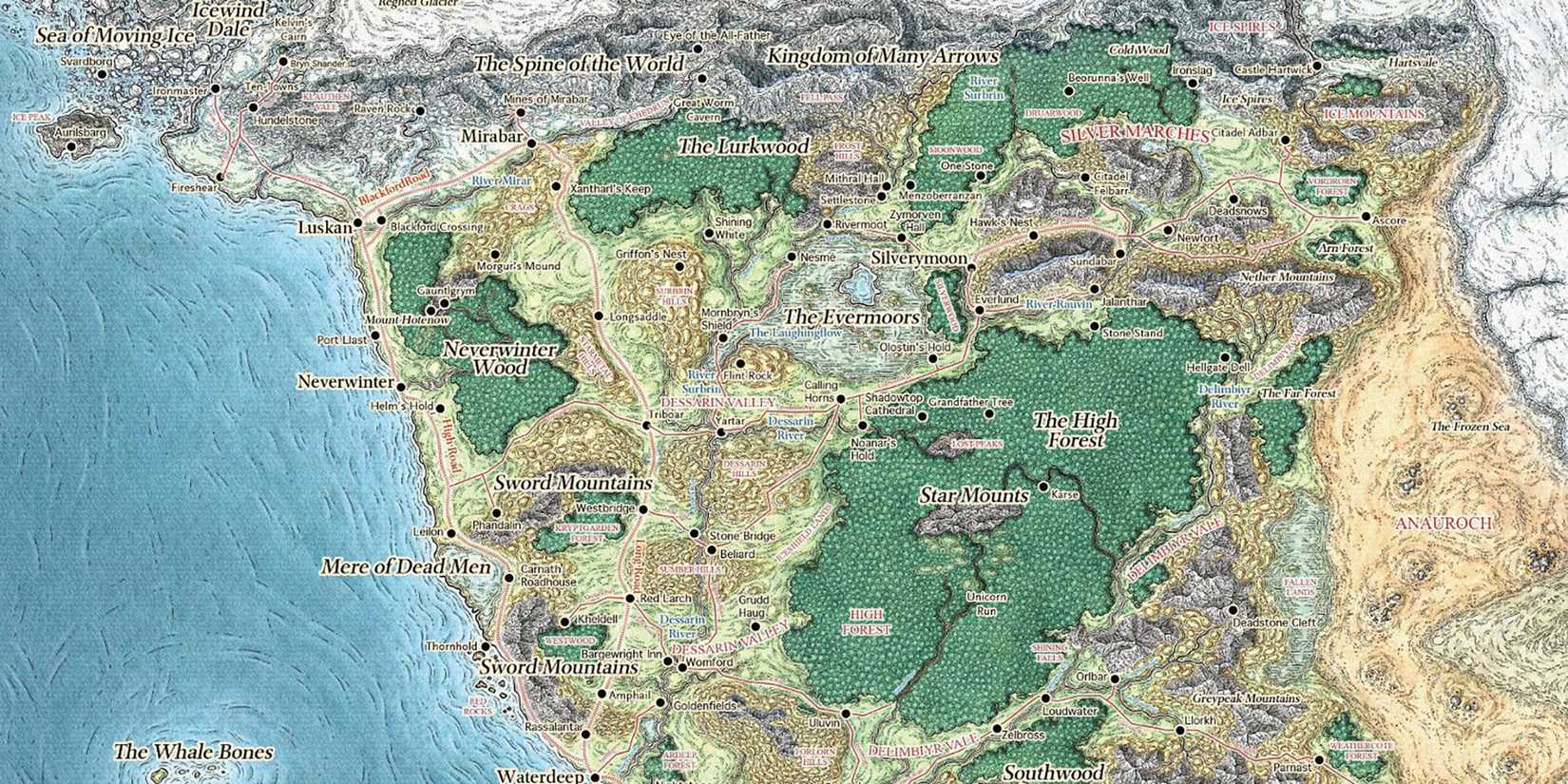 Dnd Map Set Tips For Great Homebrew Settings In D&D