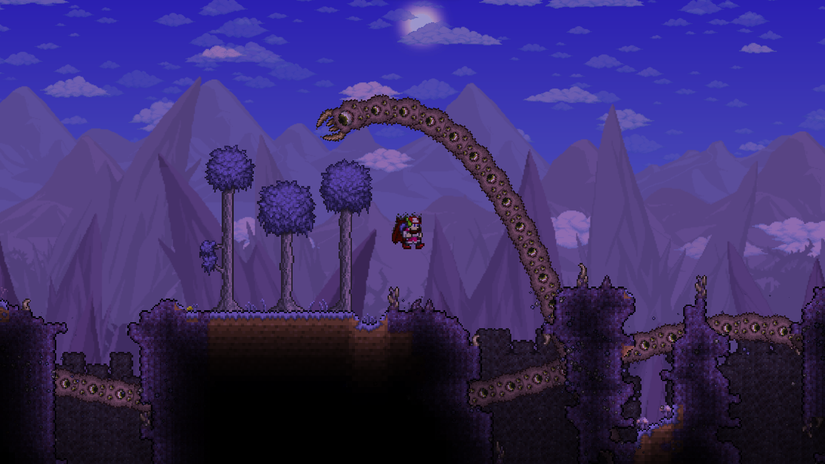 eater of worlds outside terraria-1