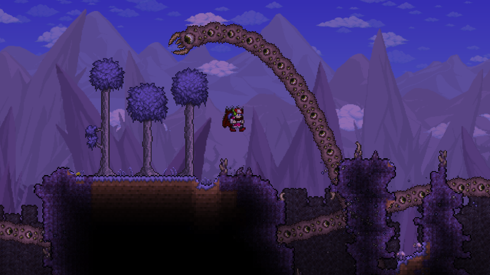 eater of worlds outside terraria