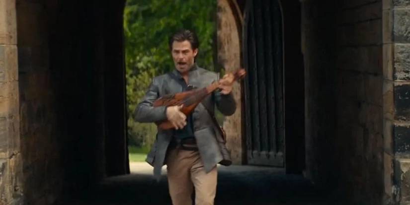 Edgin playign the Lute