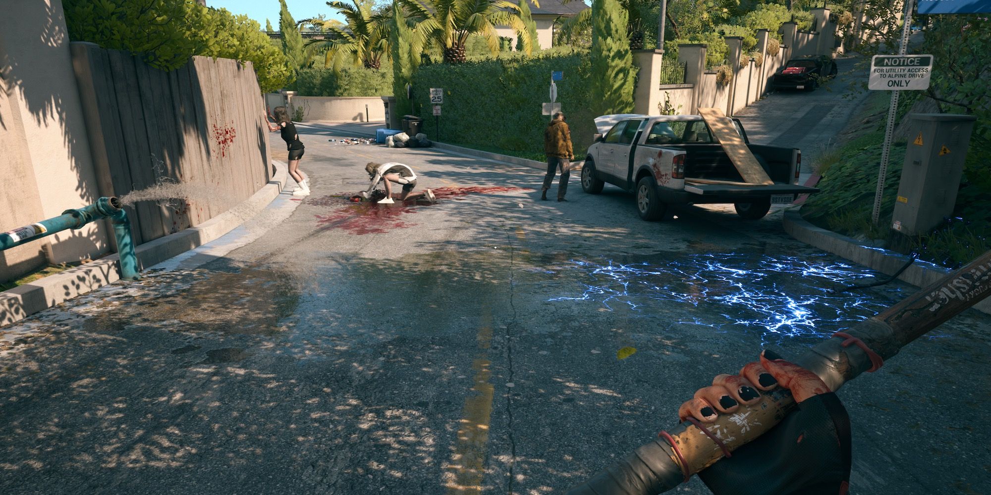 Exploring the world in Dead Island 2