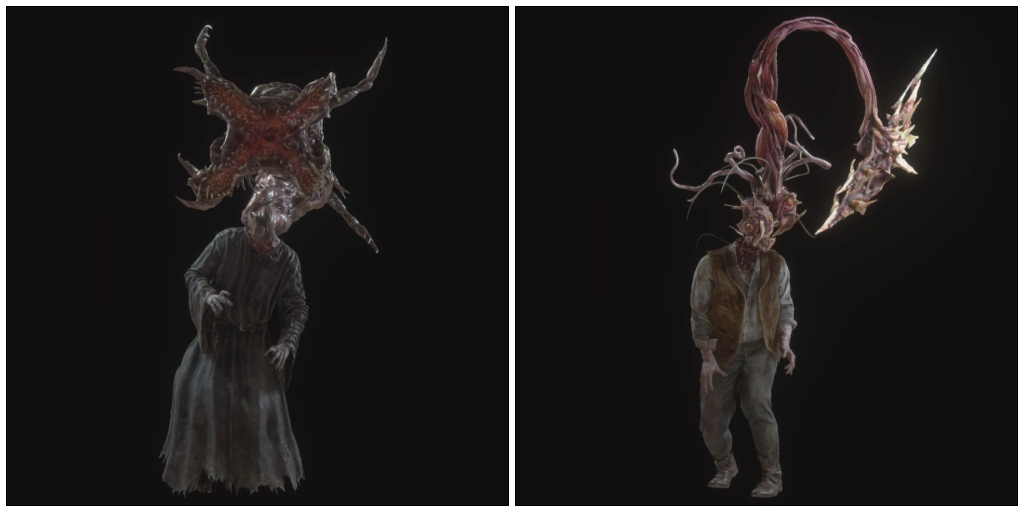 Plaga enemies in Resident Evil 4 remake