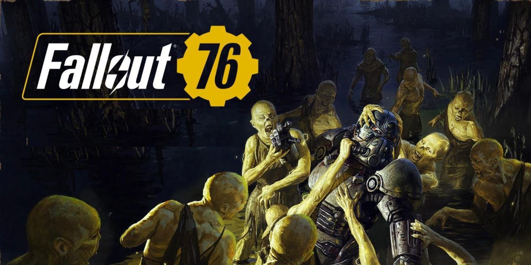 image showing mutants attacking a fallout 76 character.