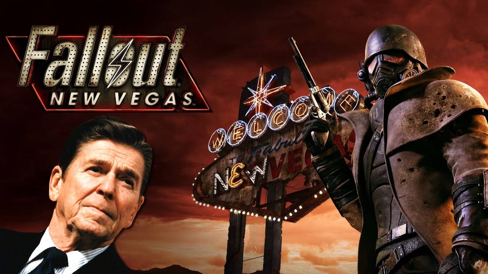 Fallout R/v Roger Fallout: New Vegas Player Beats the Game While Roleplaying as Ronald Reagan