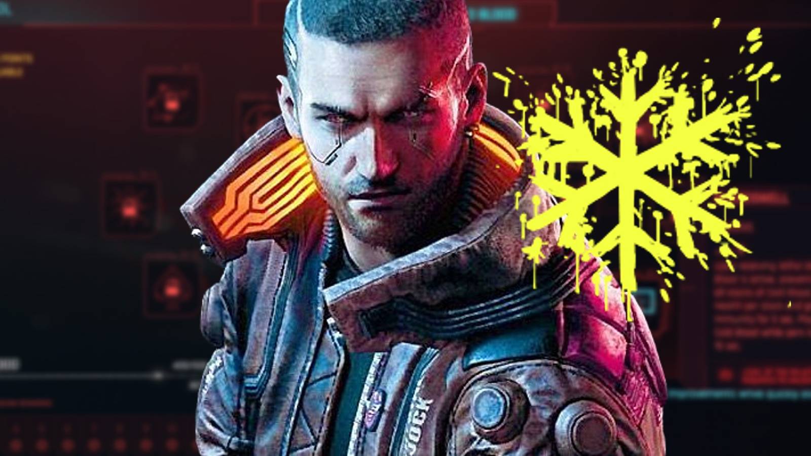 V in front of the cold blooded skill tree