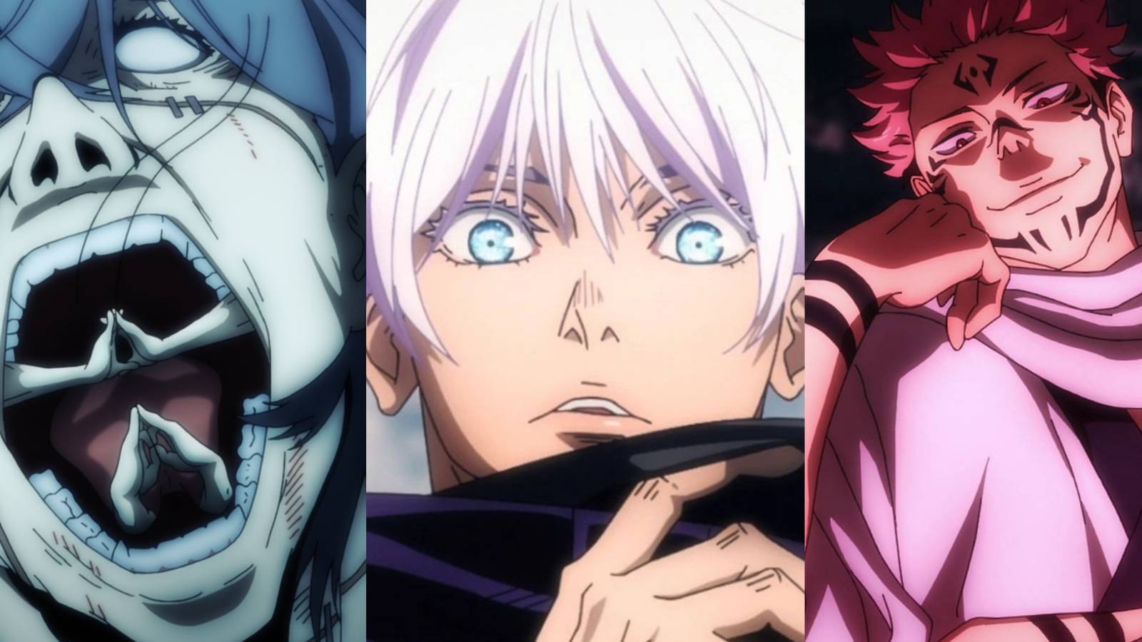 Featured Jujutsu Kaisen Domain Expansions Gojo Mahito Sukuna