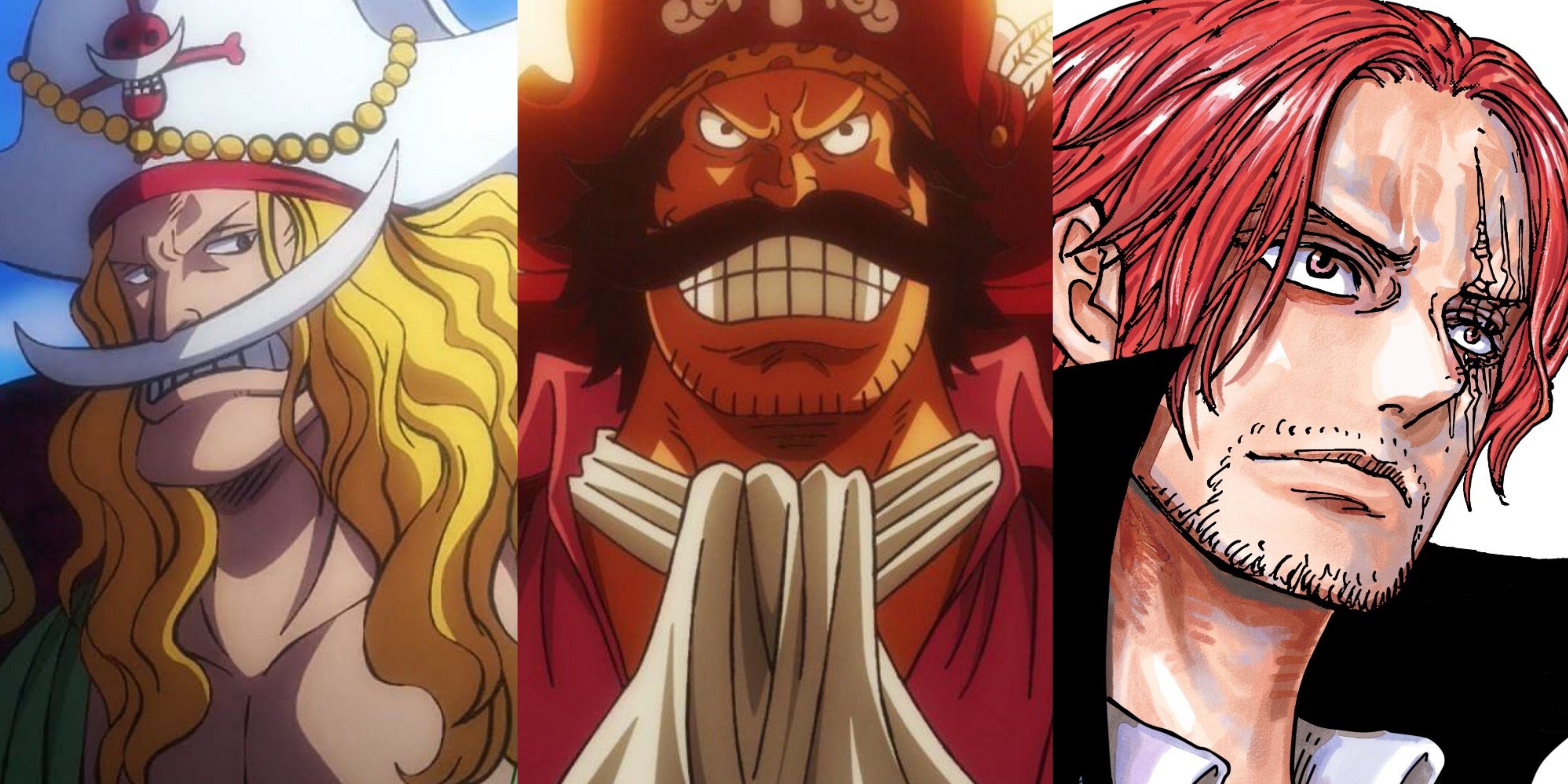 Featured One Piece Characters Defeat Garp Shanks Roger Whitebeard 