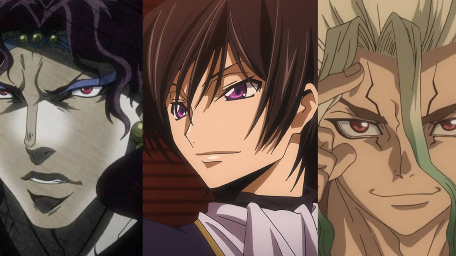 Featured Smartest Anime Characters All Time Lelouch Kars Senku