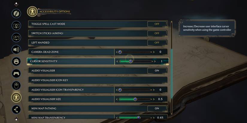 Hogwarts Legacy Audio Visualizer