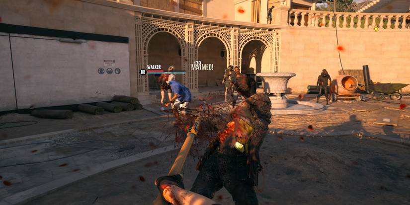 Fighting enemies in Dead Island 2