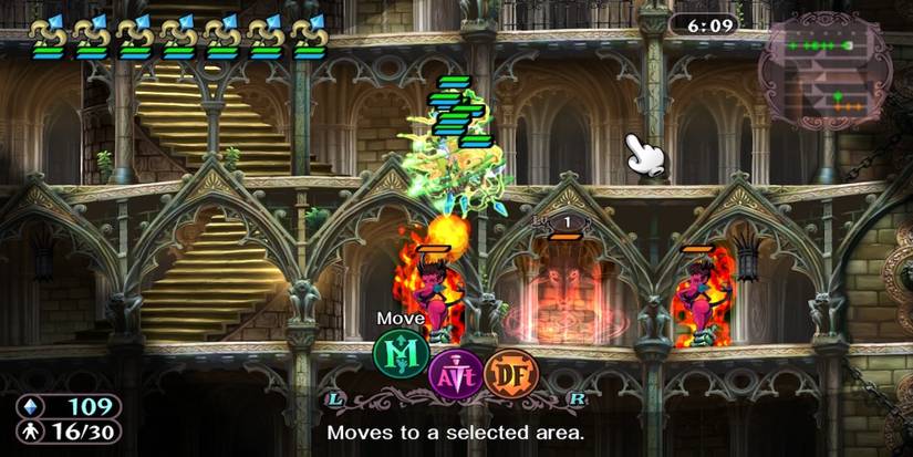 Fighting enemies in GrimGrimoire OnceMore-2