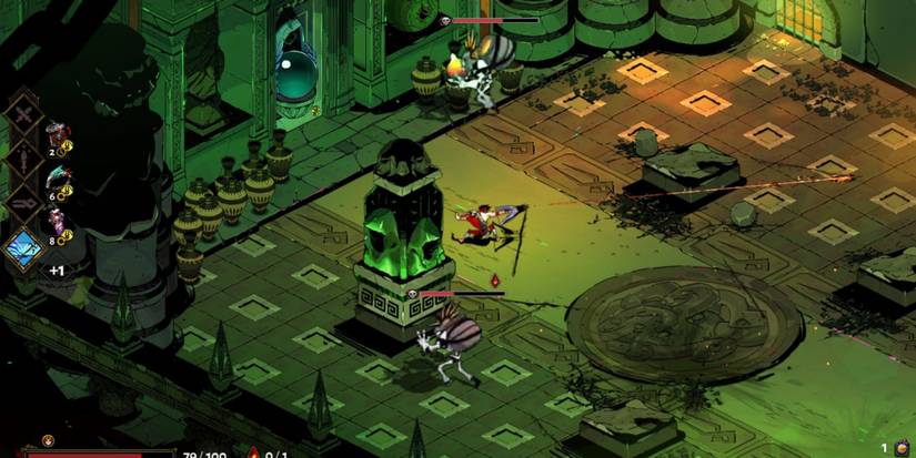 Fighting enemies in Hades