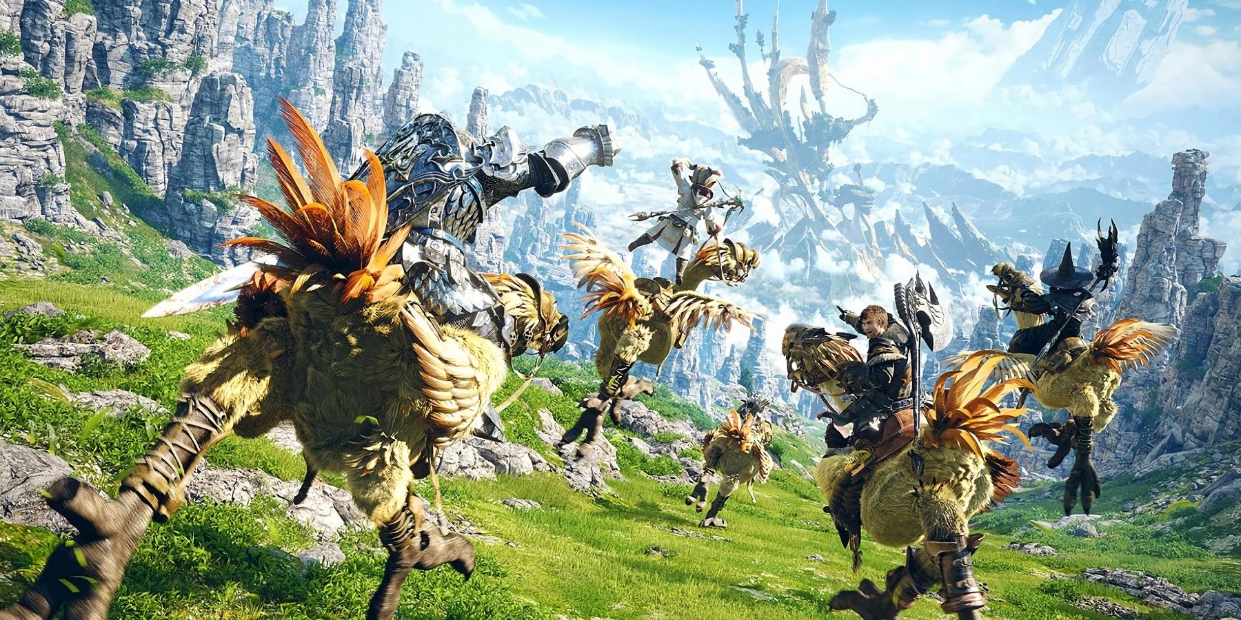 Chocobos in Final Fantasy 14 A Realm Reborn