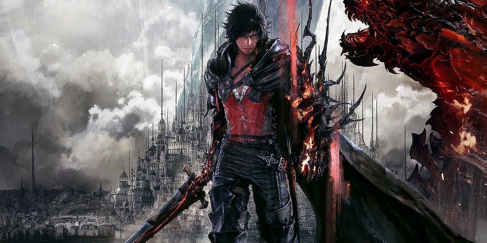 final fantasy 16 clive rosfield cover ps5