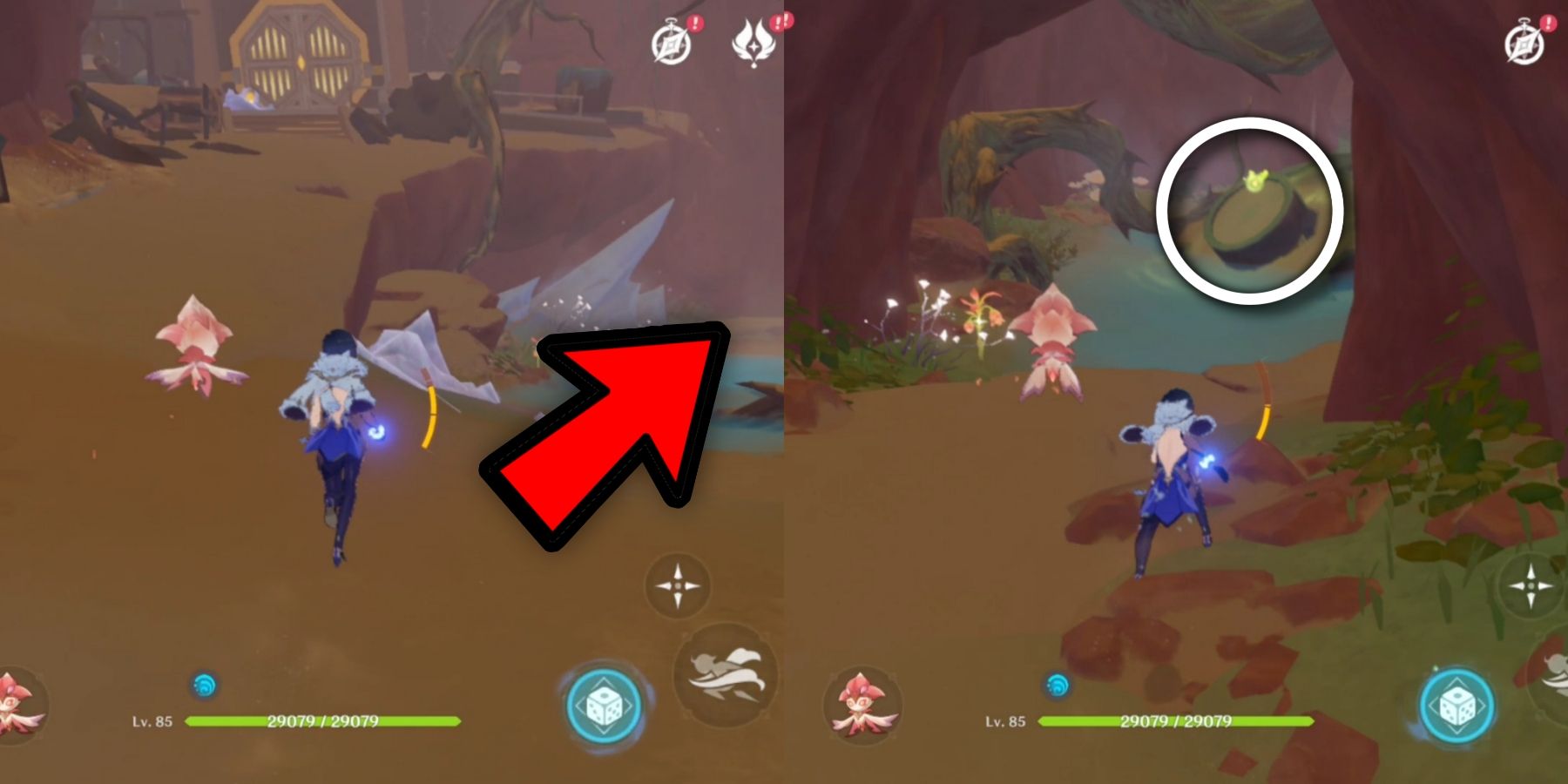 Genshin Impact How To Find Energy Block And Return To The Control