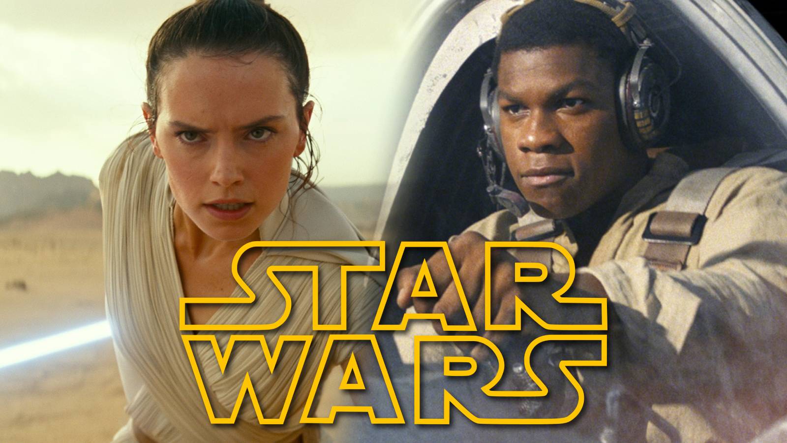 Star Wars Daisy Ridley Rey John Boyega Finn