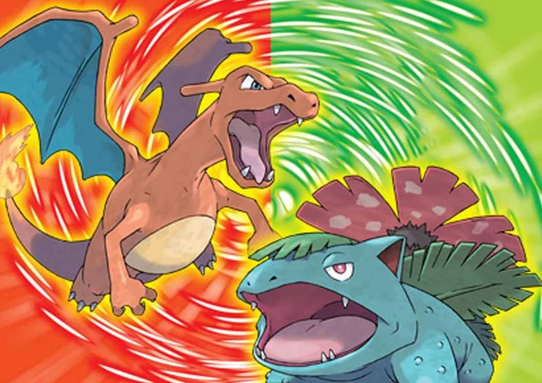Artwork Pokemon FireRed & LeafGreen