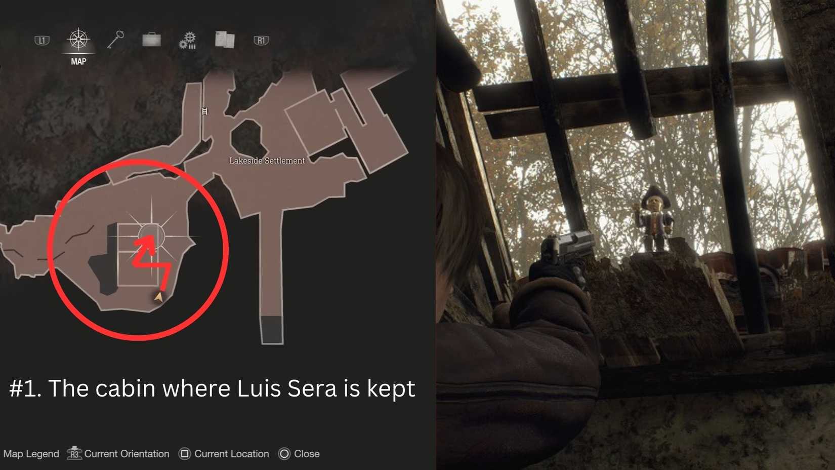 the image shows where to find the first clockwork castellan.