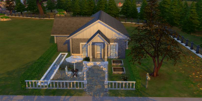 first house family build in the sims 4