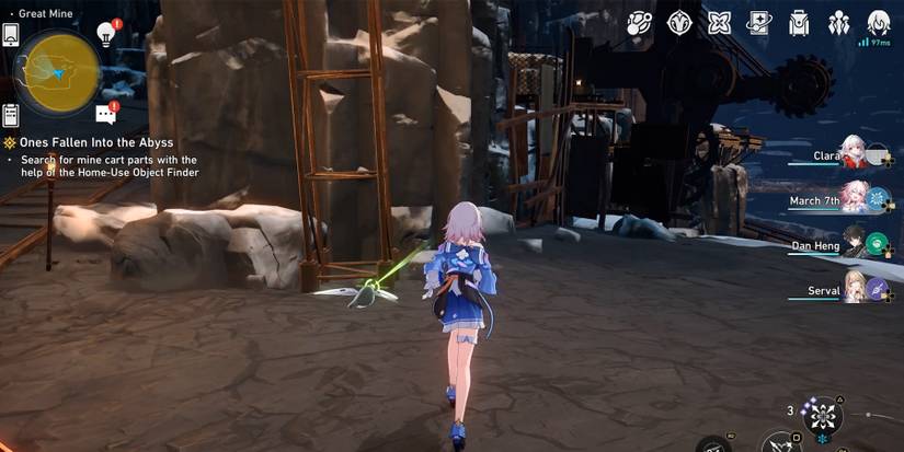 following findie light beam in honkai star rail