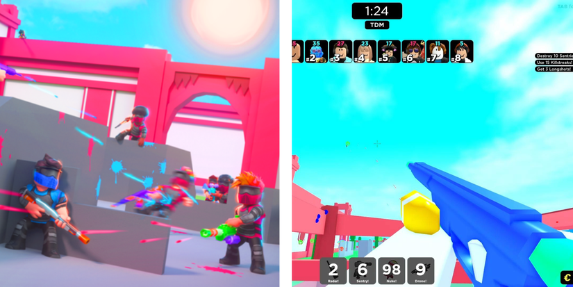 BIG Paintball! FPS Roblox Gameplay