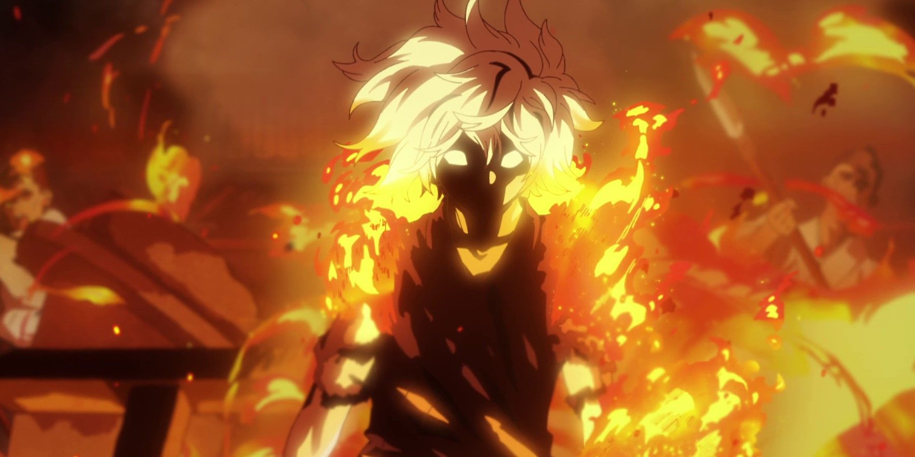 Gabimaru Survives The Fires – Hell's Paradise Jigokuraku Episode 1