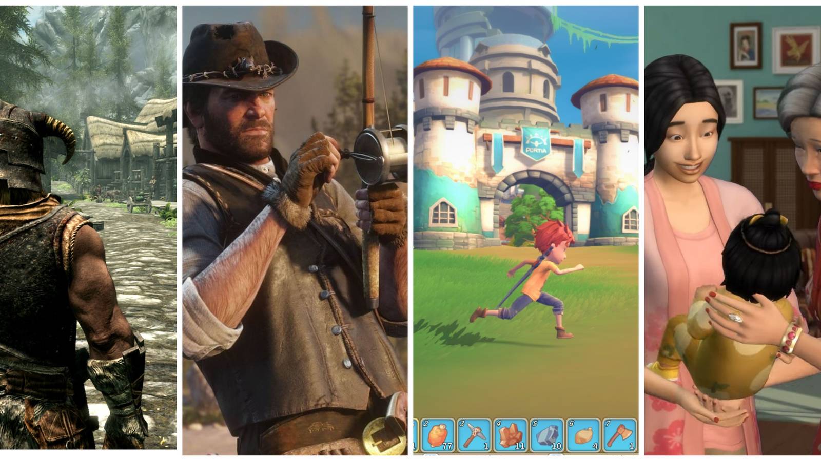 Games To Build A Second Life In Collage Feature Image