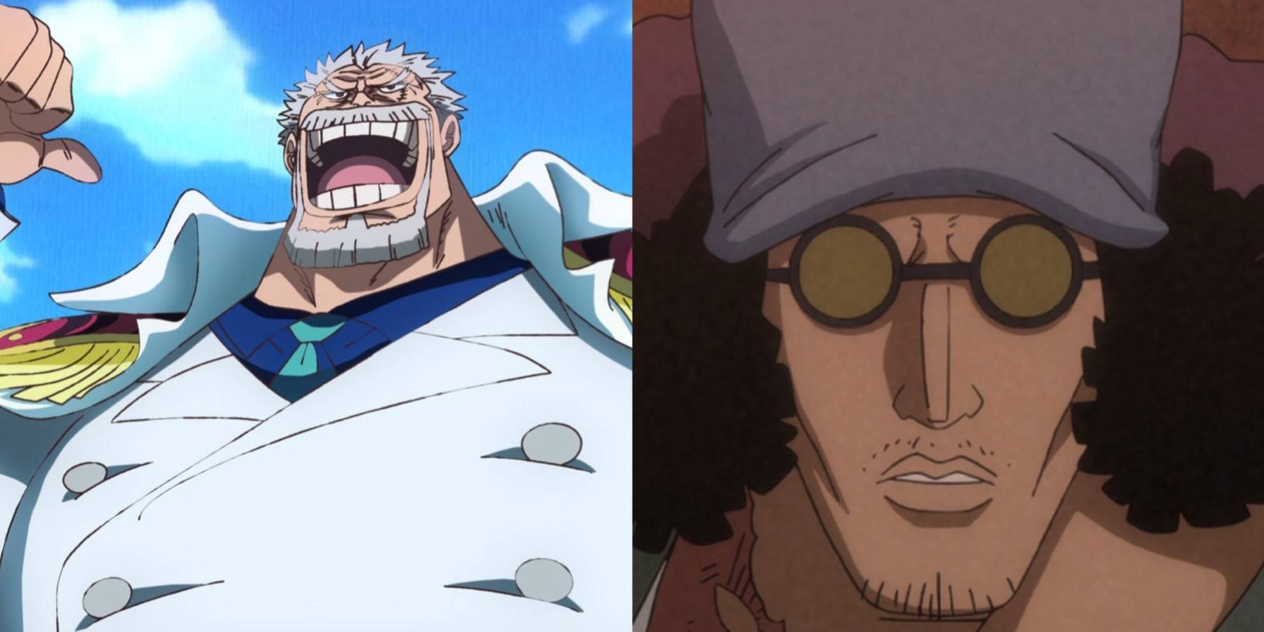 Garp vs kuzan