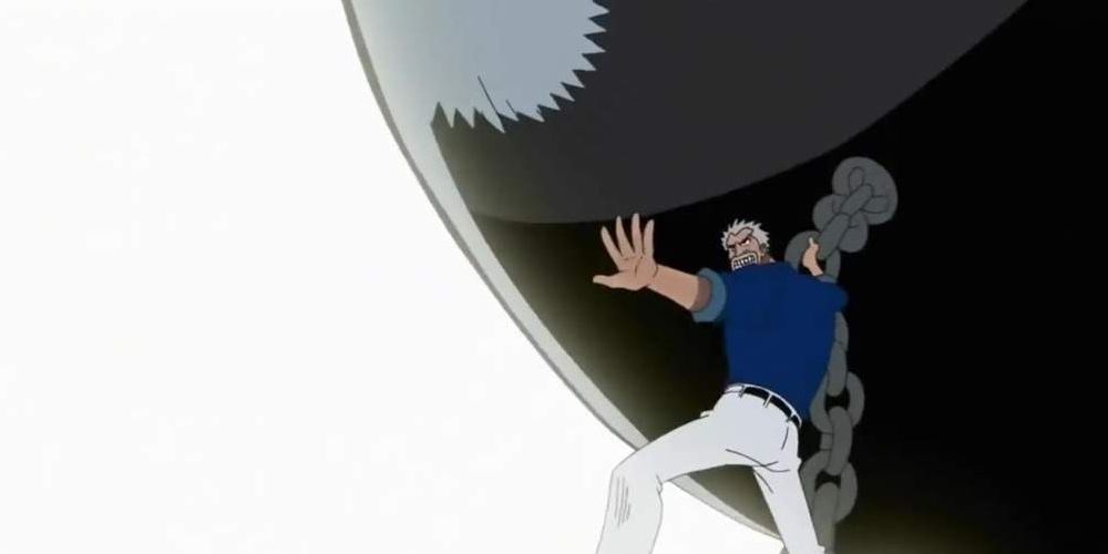 Garp swinging cannonballs