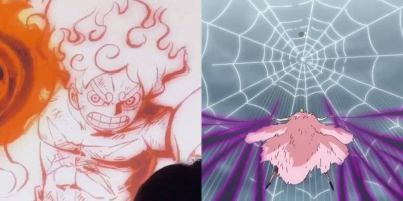 Gear 5 nika luffy doflamingo one piece