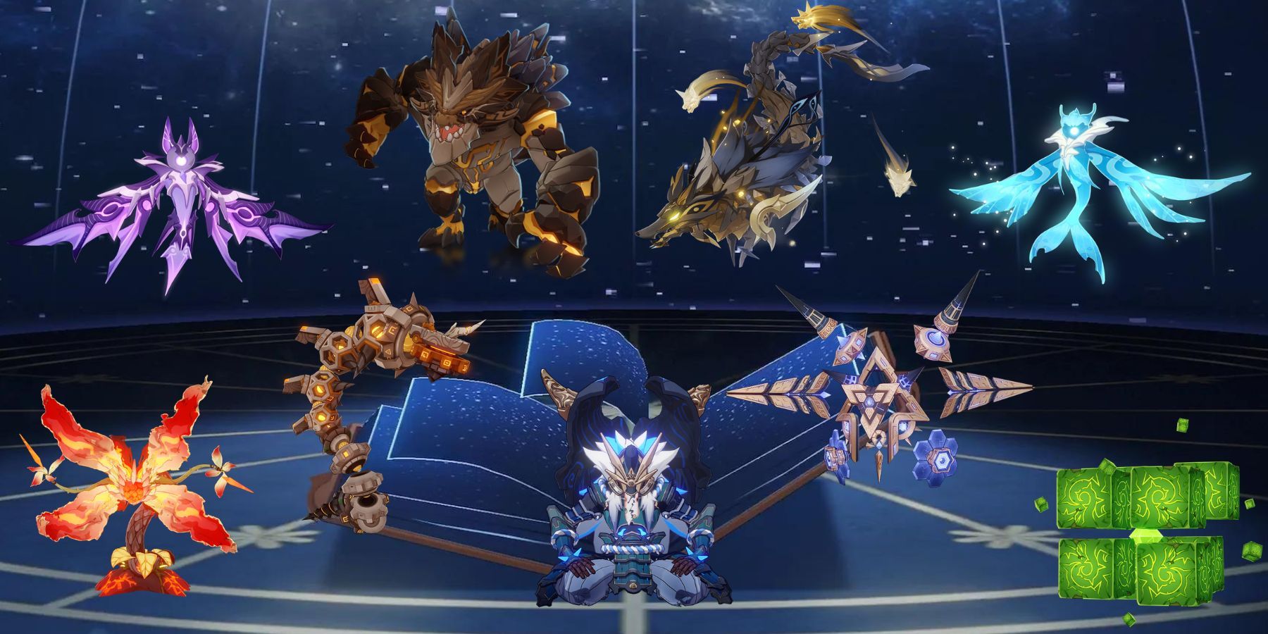 Genshin Impact Bosses Custom Image