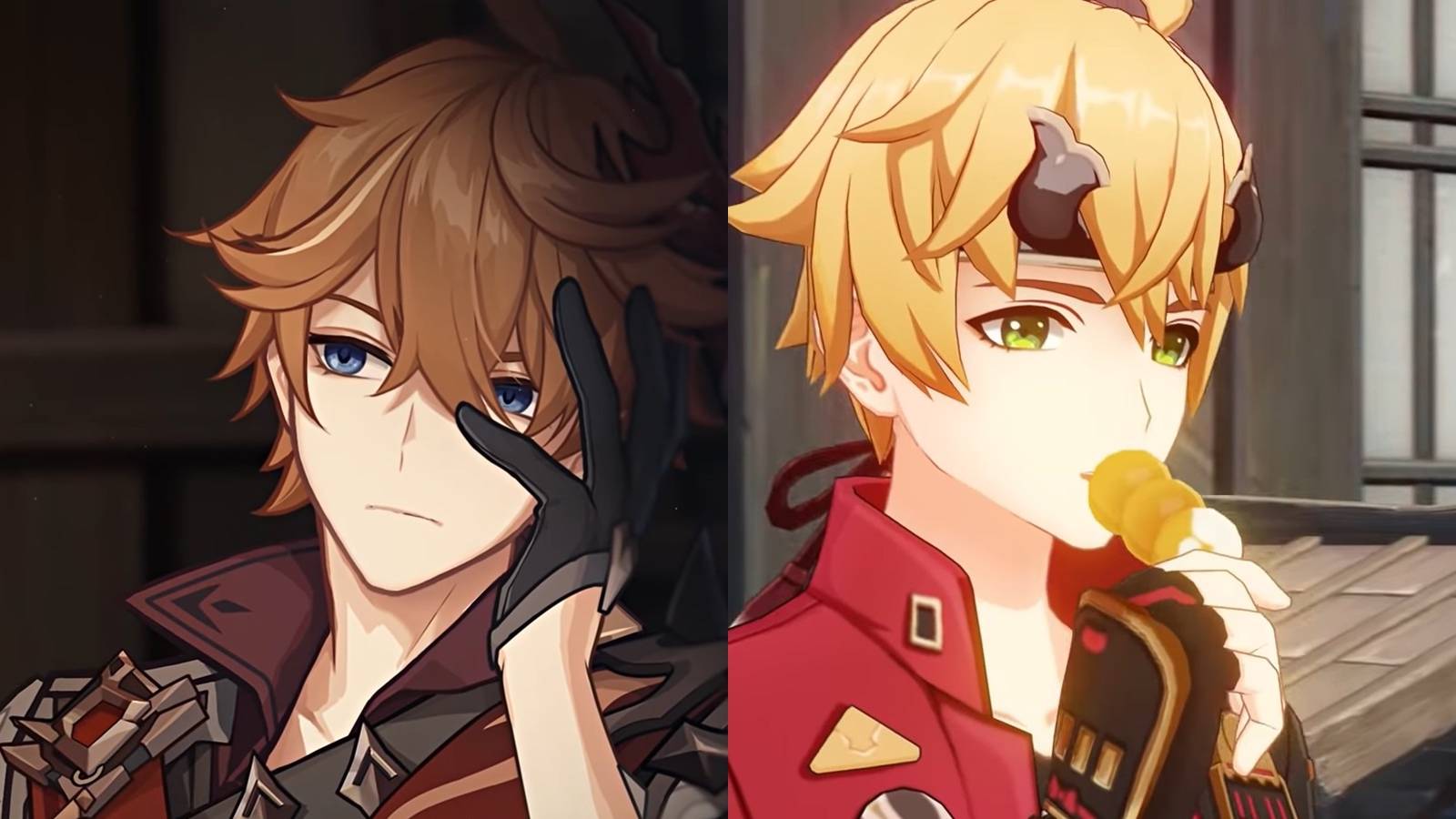 Genshin Impact Childe and Thoma