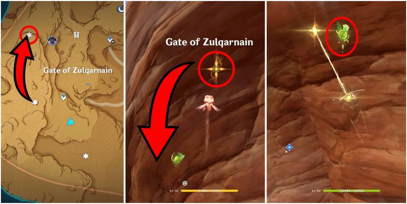 genshin impact gavireh lajavard and realm of farakhkert dendroculus location 12