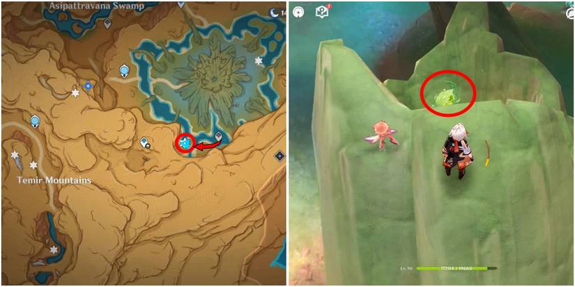 genshin impact gavireh lajavard and realm of farakhkert dendroculus location 26