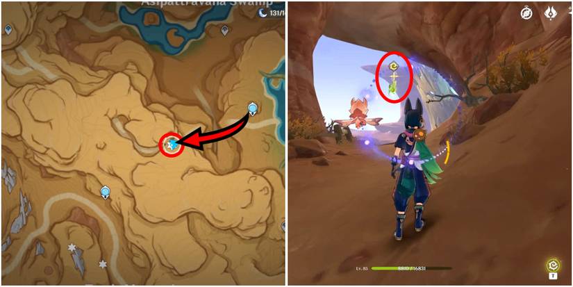 genshin impact gavireh lajavard and realm of farakhkert dendroculus location 29