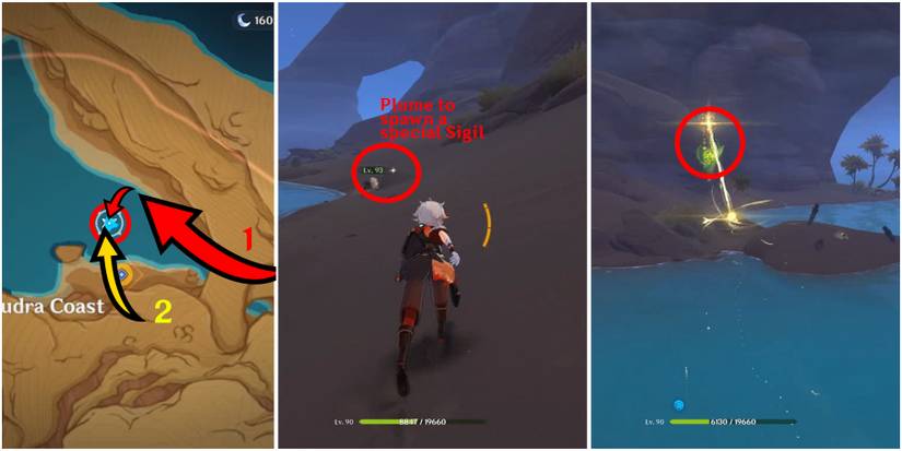 genshin impact gavireh lajavard and realm of farakhkert dendroculus location 35