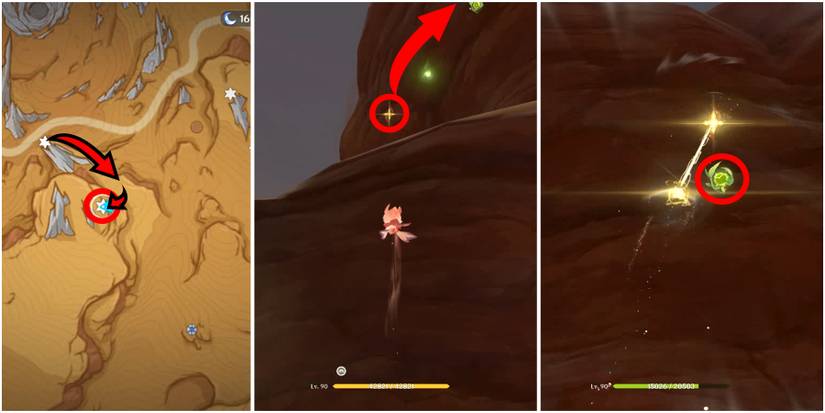 genshin impact gavireh lajavard and realm of farakhkert dendroculus location 7