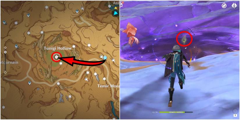 genshin impact gavireh lajavard and realm of farakhkert dendroculus location 8