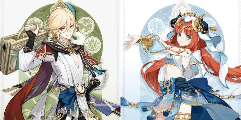 Genshin Impact Kaveh and Nilou