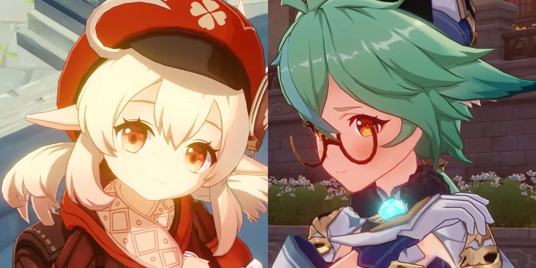 Genshin Impact Klee and Sucrose