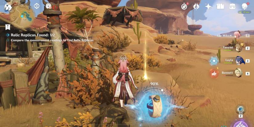 Genshin Impact Parade Of Providence Antiquity Hunt Part 2 Relic 2 location