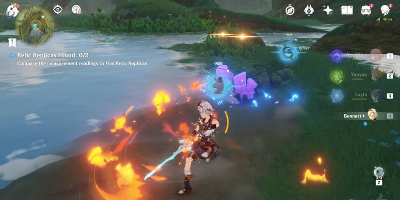 Genshin Impact Parade Of Providence Antiquity Hunt Part I Relic 1 obstacle