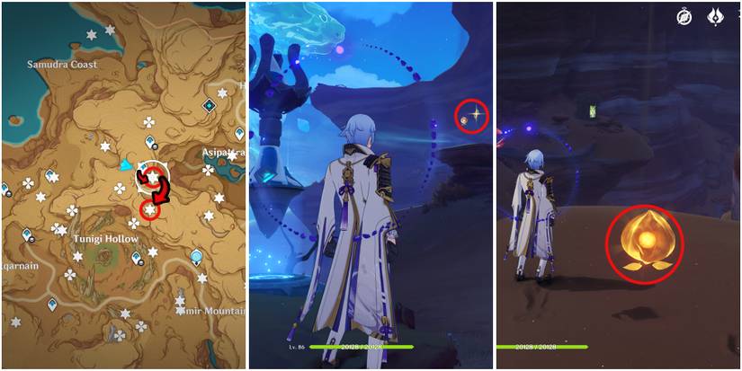 genshin impact plume of purifying light location 8-9