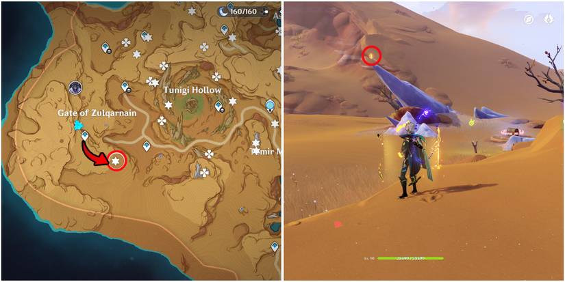 genshin impact plume of purifying light location 23