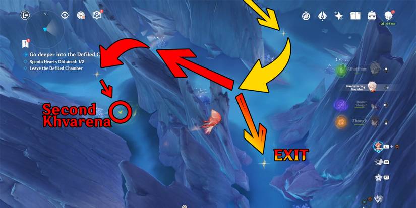 genshin impact second khvarena location in the maze